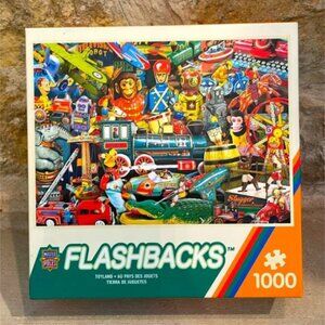 Flashbacks Toyland 1000 piece jigsaw puzzle Master Pieces #71832